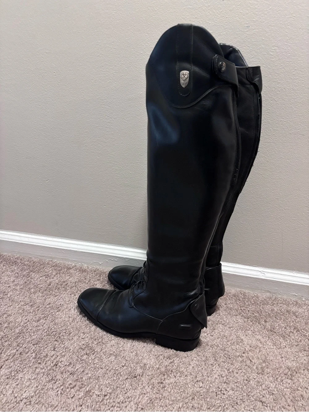 Ariat Monaco Stretch Tall Boots - 9.5 Regular Tall (Recently Resoled)